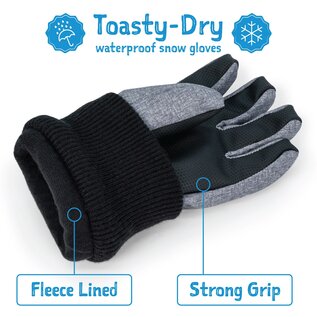 Jan & Jul by Twinklebelle Toasty-Dry Waterproof Snow Gloves by Jan and Jul