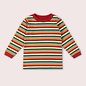 Little Green Radicals Autumn Rainbow Striped Long Sleeve Shirt by Little Green Radicals