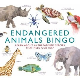 Endangered Animals Bingo Game