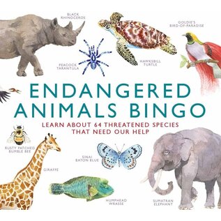 Endangered Animals Bingo Game