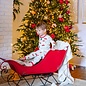 Kyte Baby Long Sleeve Pajamas PJs in Santa Sleigh Bamboo 2 Piece PJs by Kyte