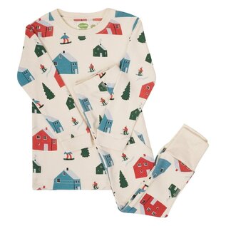 Parade Alpine Print Organic Cotton Holiday PJ by Parade
