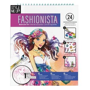 Fashionista Watercolour Art Kit