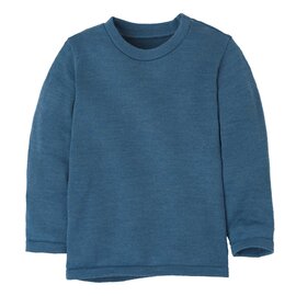 Disana Dove Blue Knitted Wool Jumper by Disana