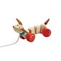 Plan Toys Pull Along Happy Puppy Wooden Toy