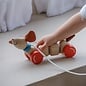 Plan Toys Pull Along Happy Puppy Wooden Toy