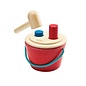 Hammering Peg Bucket Toy by Plan Toys