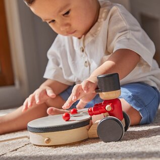 Plan Toys Pull Along Soldier Drummer by Plan Toys