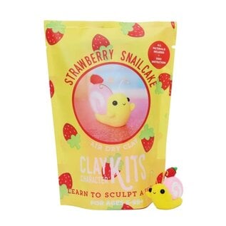 Strawberry Snailcake Clay Kit (Made in Canada)