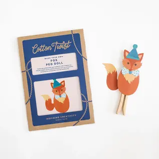 Cotton Twist Make Your Own Fox Peg Doll