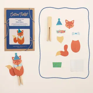 Cotton Twist Make Your Own Fox Peg Doll