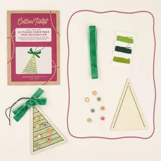 Cotton Twist Make Your Own Stitched Christmas Tree Decoration