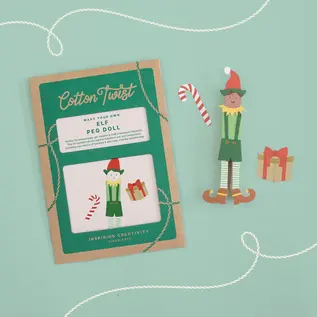 Cotton Twist Make Your Own Elf Peg Doll