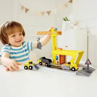 Railway Crane Construction Set (Ages 3-8)