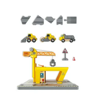 Railway Crane Construction Set (Ages 3-8)
