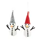 Felt Snowman Holiday Tree Ornament