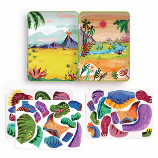 Dino Mix Up Magnetic Build It Play Set