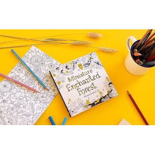 Miniature Enchanted Forest Colouring Book