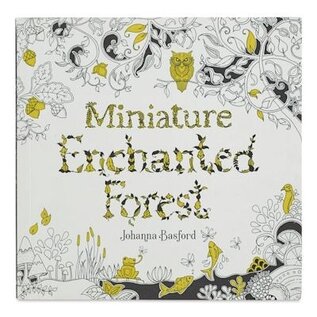 Miniature Enchanted Forest Colouring Book