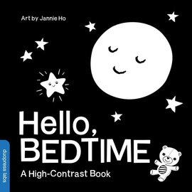 Hello, Bedtime High Contrast Black + White Board Book
