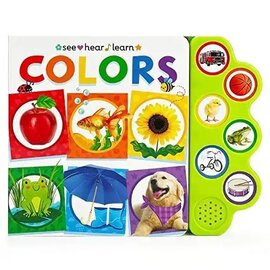 Colors - See, Hear, Learn Book with Sounds