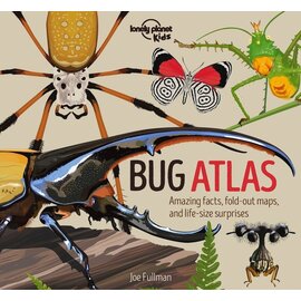 Bug Atlas - Amazing facts, fold-out maps and life-size surprises by Joe Fullman