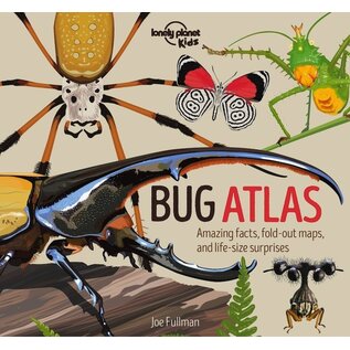 Bug Atlas - Amazing facts, fold-out maps and life-size surprises by Joe Fullman