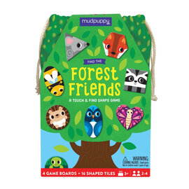 Mudpuppy Find the Forest Friends - A Touch & Find Shape Game