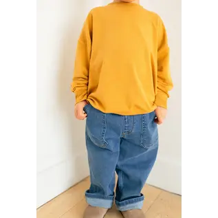 Jax & Lennon Kid's Denim Barrel Jeans by Jax + Lennon