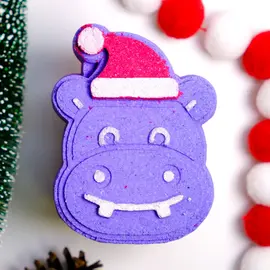 Hippopotamus for Christmas Bath Bomb