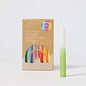 Grimms Dip-Dye Rainbow Celebration Candles for Grimms Birthday Ring or Advent Spiral