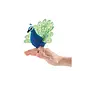 Folkmanis Puppets Mini Peacock Finger Puppet