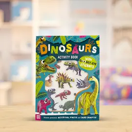 Dinosaur Activity Book with Googly Eyes