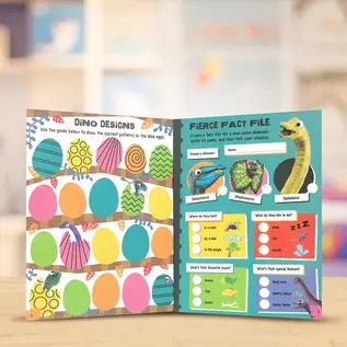 Dinosaur Activity Book with Googly Eyes