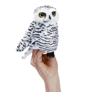 Folkmanis Puppets Small Snowy Owl Hand Puppet