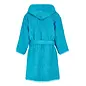 Sea Animals Turquoise Terry Cotton Bath Robe Kids