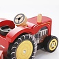 Farmyard Tractor and Trailor Wooden Toy