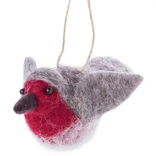 Felt Robin Ornament