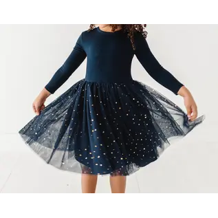 Kids Party Dress - Long Sleeved Tulle Dress