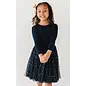 Kids Party Dress - Long Sleeved Tulle Dress