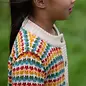Organic Cotton From One To Another Rainbow Days Knitted Cardigan