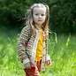Organic Cotton From One To Another Rainbow Days Knitted Cardigan