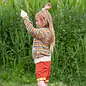 Organic Cotton From One To Another Rainbow Days Knitted Cardigan