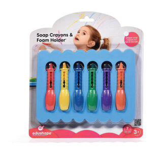 Bath Soap Crayons &  Foam Holder