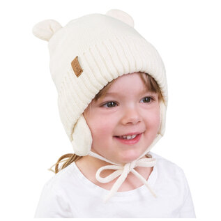 Jan & Jul by Twinklebelle Kids Knit Bear Hat