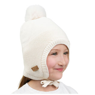 Jan & Jul by Twinklebelle Kids Knit Pom Hat