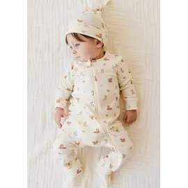 Jamie Kay Forest Friends Organic Cotton Reese Zip One Piece Romper by Jamie Kay