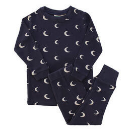Parade Moons Print Organic Cotton 2 Piece PJ by Parade