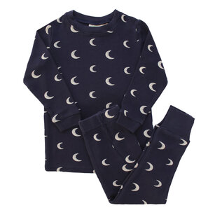 Parade Moons Print Organic Cotton 2 Piece PJ by Parade