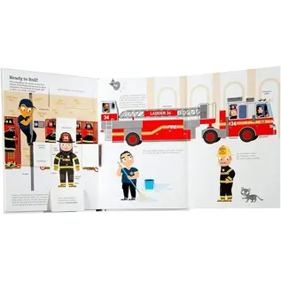 Ultimate Firefighters Book - With Lift the Flaps, Pull Tabs and More